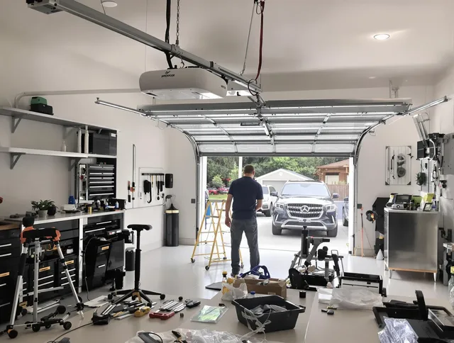 Garage door opener installation by Northborough Garage Door Repair in Northborough