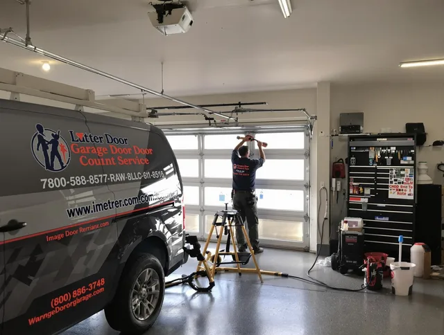 Northborough Garage Door Repair team performing same-day garage door repair in Northborough